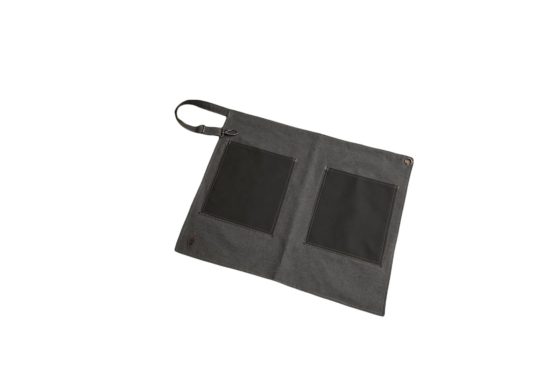 Gray & Black  waiter  Apron