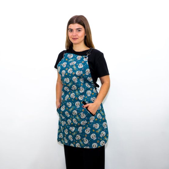 Skull Blossom Apron