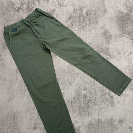 Khaki Canvas Trousers "Hardwear"