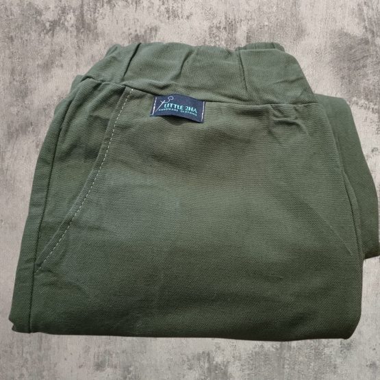 Khaki Canvas Trousers "Hardwear" – Bild 2